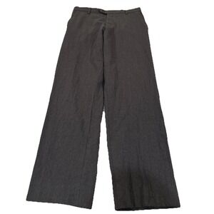 Joseph Abboud Pants Mens 30 Grey Wool Blend Stretch Slim‎ Fit Dress Trousers